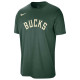 Nike Ανδρική κοντομάνικη μπλούζα Milwaukee Bucks Essentials